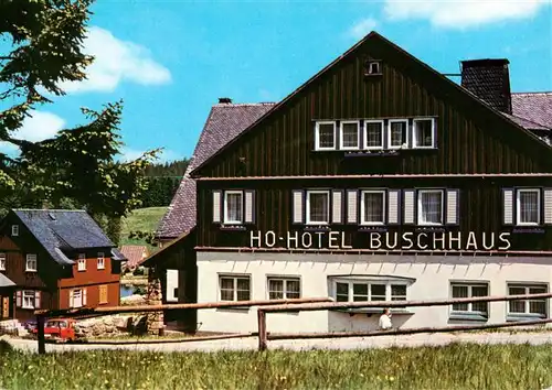AK / Ansichtskarte  Muehlleiten_Vogtland HO Hotel Buschhaus Muehlleiten_Vogtland