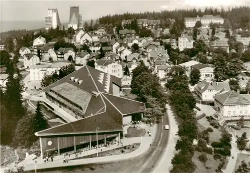 AK / Ansichtskarte  Oberhof__Thueringen Fliegeraufnahme 