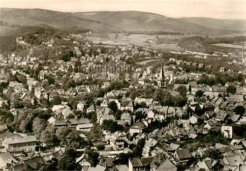 AK / Ansichtskarte  Wernigerode_Harz Fliegeraufnahme Wernigerode Harz