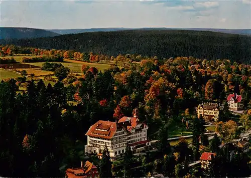 AK / Ansichtskarte  Freudenstadt Luz Hotel Waldlust Fliegeraufnahme Freudenstadt