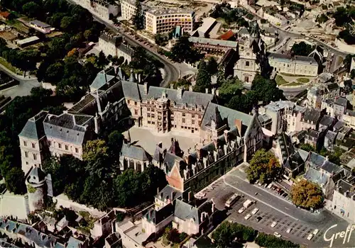 AK / Ansichtskarte  Blois_41 Le chateau Vue aerienne 