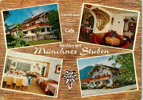 AK / Ansichtskarte  Ruhpolding Gaestehaus Café Restaurant Muenchner Stuben Ruhpolding