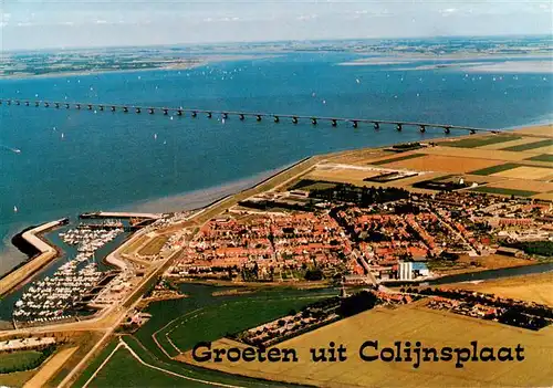 AK / Ansichtskarte 73880708 Colijnsplaat_Zeeland_NL Fliegeraufnahme 