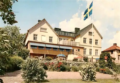 AK / Ansichtskarte 73880755 Sigtuna_Sweden Stadshotellet Flagge 