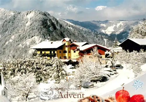 AK / Ansichtskarte 73880770 St_Johann_Pongau Hotel Alpenhof Gschwandl Winterpanorama zur Adventszeit St_Johann_Pongau