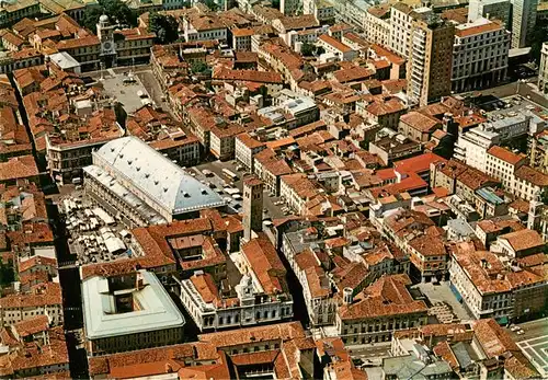 AK / Ansichtskarte  Padova_IT Palazzo della Ragione dall aereo 