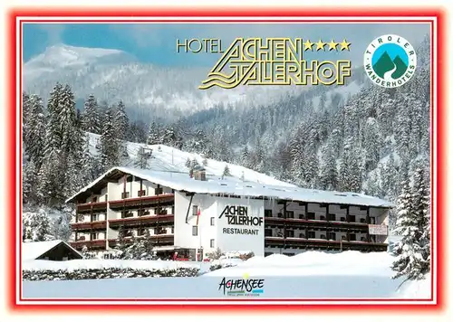 AK / Ansichtskarte  Achenkirch Hotel Achentalerhof im Winterzauber Achenkirch