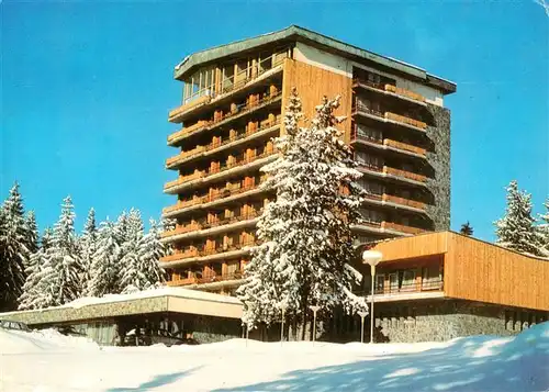 AK / Ansichtskarte 73880802 Pamporovo_Pamporowo_BG Hotel Murgawez im Winter 