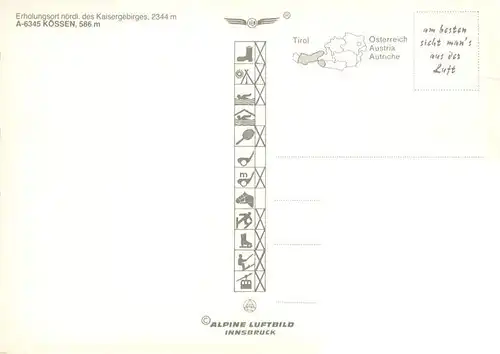 AK / Ansichtskarte  Koessen_Tirol_AT Unterberg Kaisergebirge Langlaufzentrum Drachenflieger 