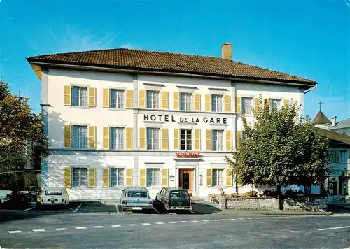 AK / Ansichtskarte  Saignelegier_JU Hotel de la Gare  