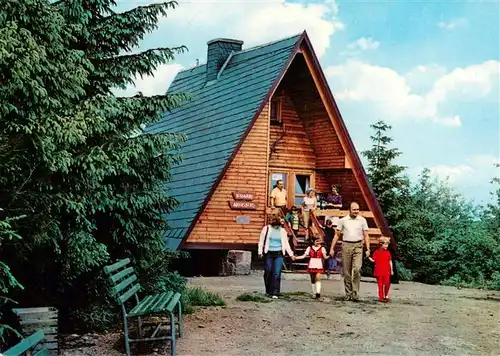 AK / Ansichtskarte  Suhl_Thueringer_Wald Bergbaude Adlersberg Suhl_Thueringer_Wald