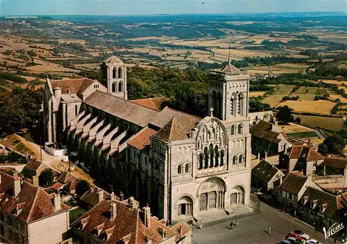 AK / Ansichtskarte  Vezelay_89_Yonne La basilique Sainte Madeleine Vue aerienne 