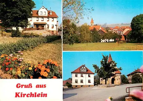 AK / Ansichtskarte  Burgkunstadt Gasthaus Schmitt Kirchlein Panorama Burgkunstadt