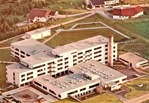 AK / Ansichtskarte  Pfarrkirchen_Niederbayern Krankenhaus Fliegeraufnahme Pfarrkirchen Niederbayern