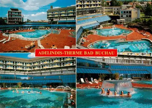 AK / Ansichtskarte  Bad_Buchau_Federsee Adelindis Therme Thermalbecken Bad_Buchau_Federsee