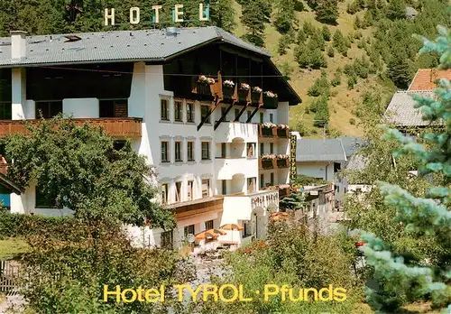 AK / Ansichtskarte  Pfunds_Tirol_AT Hotel Tyril 