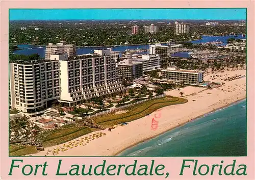 AK / Ansichtskarte 73881010 Fort_Lauderdale_Florida Fliegeraufnahme 