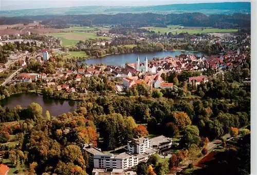 AK / Ansichtskarte  Bad_Waldsee Moorheilbad Fliegeraufnahme Bad_Waldsee