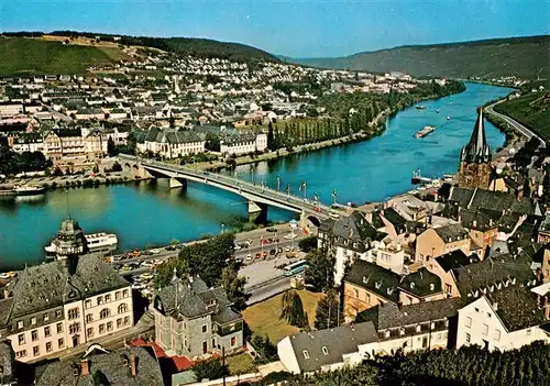 AK / Ansichtskarte  Bernkastel-Kues_Berncastel Moselpartie Panorama 