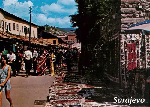 AK / Ansichtskarte  Sarajevo_Bosnia-Herzegovina Bazar 