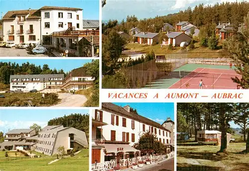 AK / Ansichtskarte  Aumont-Aubrac Entre Aubrac et Margeride Ses hotels Aumont-Aubrac