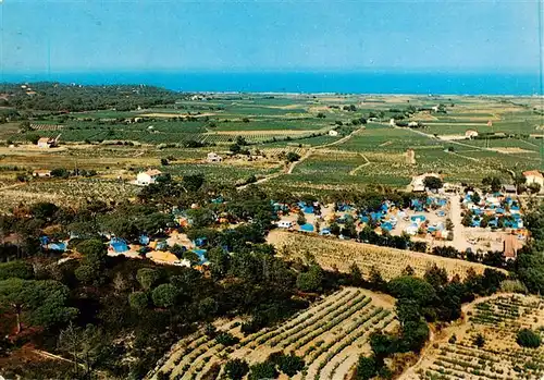 AK / Ansichtskarte  Ramatuelle_83_Var La Croix du Sud Le Camping relax Vue aerienne 