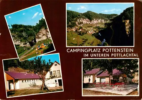 AK / Ansichtskarte 73881069 Pottenstein_Oberfranken Campingplatz Bayer Waidmannsgesees Pottenstein_Oberfranken