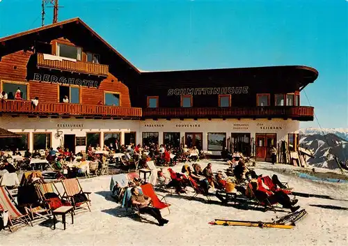 AK / Ansichtskarte  Zell_See_AT Berghotel Schmittenhoehe Sonnenterrasse 