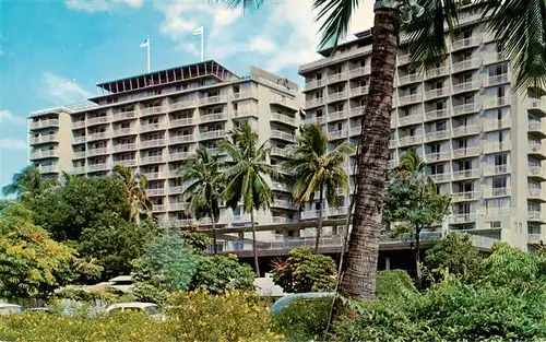 AK / Ansichtskarte 73881145 Waikiki_Honolulu_Hawaii_USA The Reef Towers 