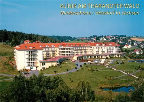 AK / Ansichtskarte 73881184 Hetzdorf_Niederschoena Klinik am Tharandter Wald 