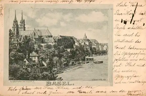 AK / Ansichtskarte  Basel_BS Reinach. R. Bauhofer Basel_BS