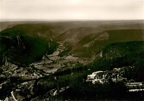 AK / Ansichtskarte  Wildbad_Schwarzwald Blick vom Sommerberg ins Enztal Wildbad_Schwarzwald