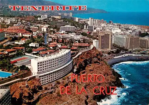 AK / Ansichtskarte 73881245 Puerto-de-la-Cruz_Tenerife_ES Fliegeraufnahme 