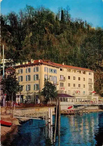 AK / Ansichtskarte  Cassarate_Lugano_TI Hotel Midi Mafalda Cassarate_Lugano_TI