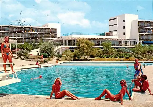 AK / Ansichtskarte 73881294 Kyllini_Beach_Greece Hotel Golden Beach Pool 