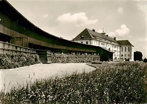 AK / Ansichtskarte  Ried_Lindenberg_Allgaeu Klinik fuer innere Krankheiten Liegehalle Ried_Lindenberg_Allgaeu