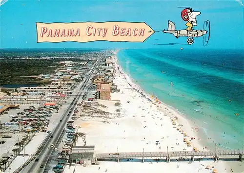 AK / Ansichtskarte  Panama_City_Beach_Florida_USA Fliegeraufnahme 