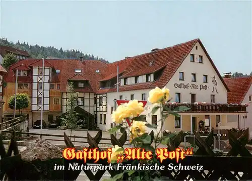 AK / Ansichtskarte  Obertrubach Gasthof Alte Post Obertrubach