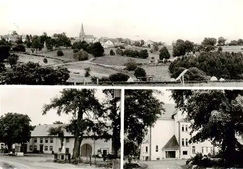 AK / Ansichtskarte  Manderfeld_Belgie Panorama Kloster Dorfpartie 