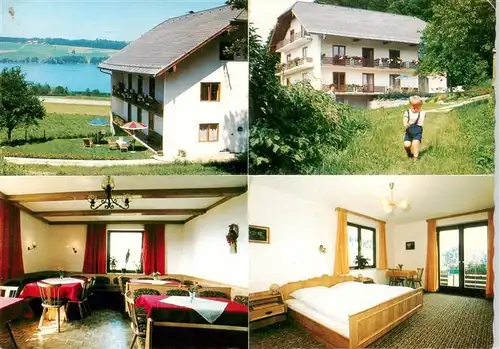 AK / Ansichtskarte  Mattsee_Salzburg_AT Pension Haas Gaststube Zimmer 