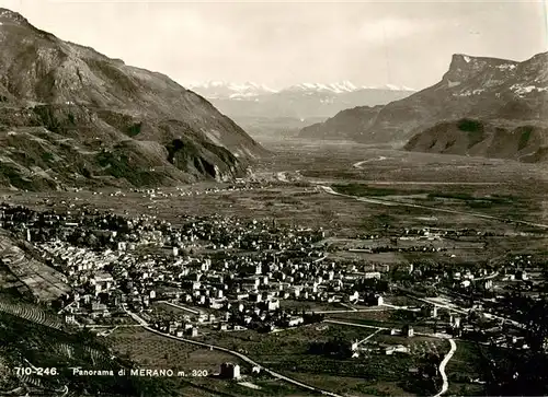 AK / Ansichtskarte  Merano_Meran_IT Panorama 