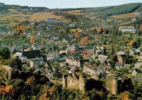 AK / Ansichtskarte  Bad_Muenstereifel Fliegeraufnahme mit Kneippheilbad am Naturpark Nordeifel Bad_Muenstereifel