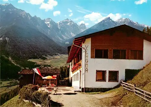 AK / Ansichtskarte  Fulpmes_Tirol_AT Jausenstation Vergoer im Pinnistal 