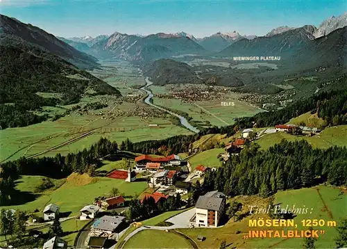 AK / Ansichtskarte  Moesern_Seefeld_Tirol_AT Inntalblick Fliegeraufnahme 