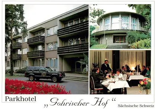 AK / Ansichtskarte 73881451 Gohrisch Parkhotel Gohrischer Hof Gastraum Gohrisch