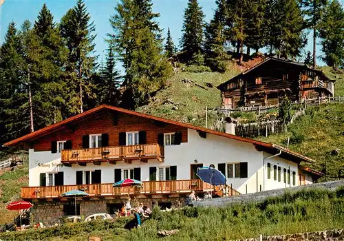 AK / Ansichtskarte  Seiseralm_Alpe_di_Siusi_Trentino_IT Pension Garni Baita Schmung Schwaige 