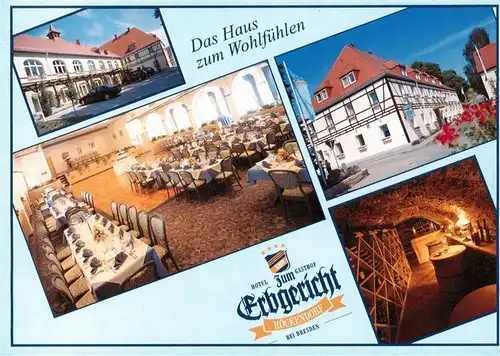 AK / Ansichtskarte 73881474 Hoeckendorf_Dippoldiswalde Hotel Zum Erbgericht Gasthof Speisesaal Gewoelbekeller Hoeckendorf Dippoldiswalde