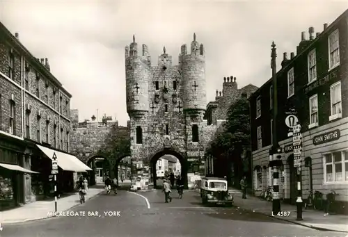 AK / Ansichtskarte  York__UK Micklegate Bar 