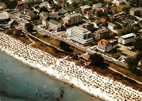 AK / Ansichtskarte  Scharbeutz_Ostseebad Fliegeraufnahme Scharbeutz_Ostseebad