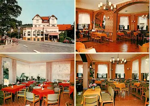 AK / Ansichtskarte  Bad_Sachsa_Harz Kur Cafe Konditorei Gastraeume Bad_Sachsa_Harz